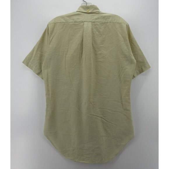 VINTAGE Arrow Shirt Medium 6 Button Cum Laude Oxford Tapered 60s USA * - Picture 8 of 12